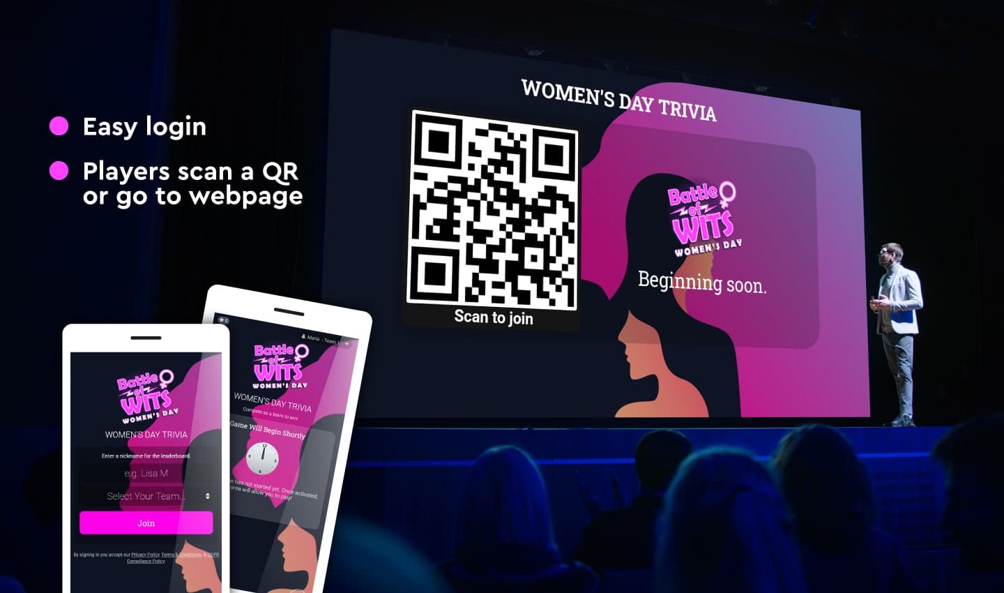 Battle of Wits | Women's Day media