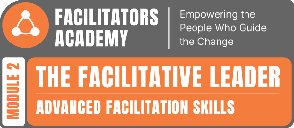 FACILITATORS ACADEMY-module 2 | The Facilitative Leader - Advanced Facilitation Skills logo