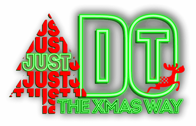 Just do it the Xmas way logo