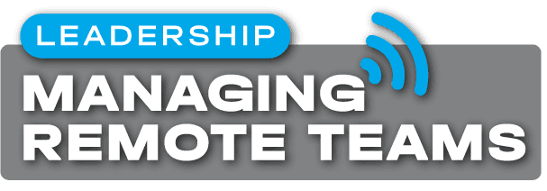 Leadership | Managing remote teams logo