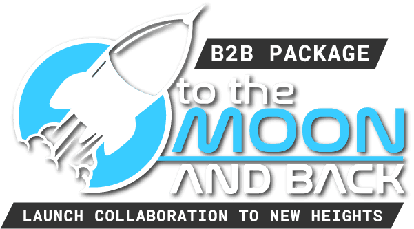 To the moon & back logo