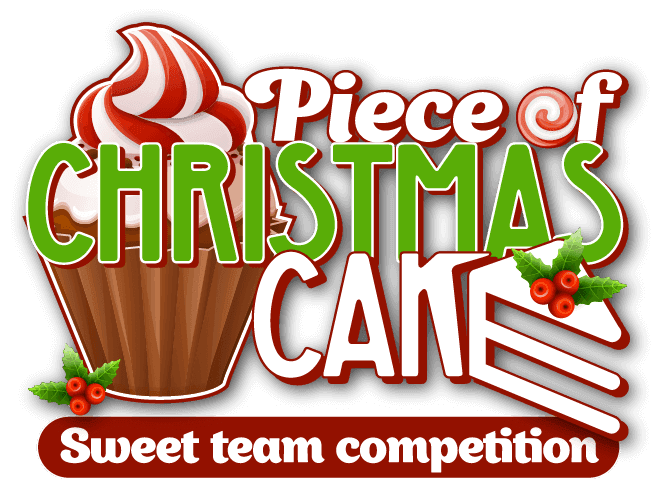 Piece of Christmas Cake logo