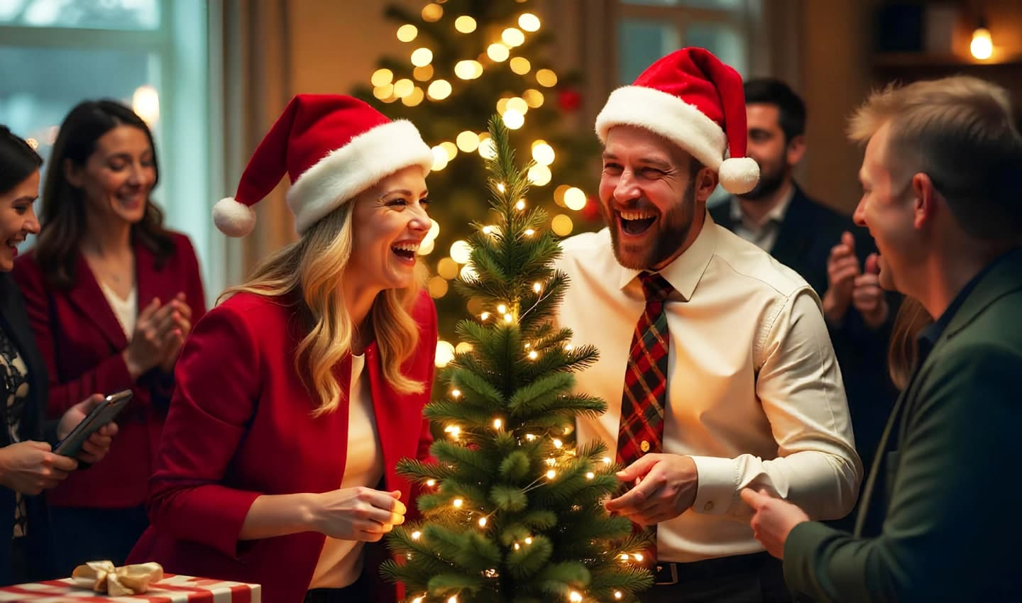 Rocking the Christmas tree cover